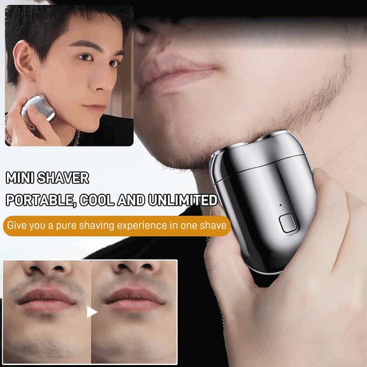 ✨THE LAST 6 HOURS SALE 50% OFF✨2025 New Mini Double Head Electric Shave