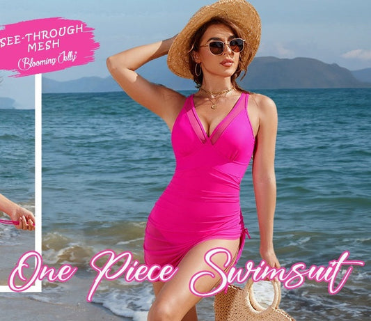 👙2025-Summer Sale 50%OFF💃Slimming Mesh Sheer Sarong Wraps Swimsuit