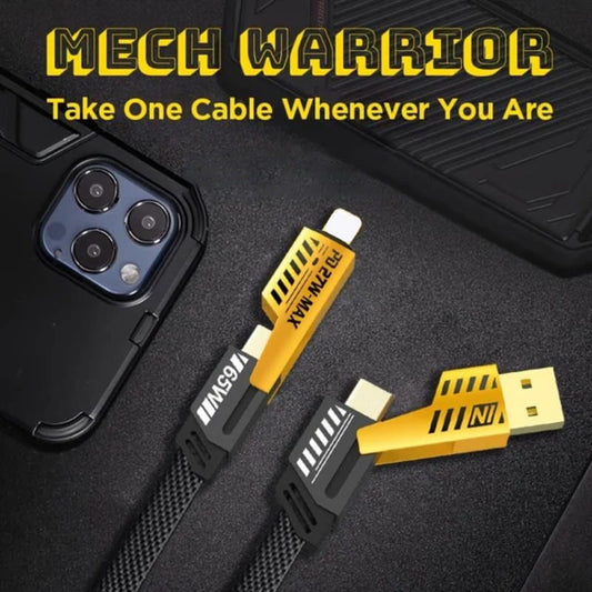 💕Buy 1 Get 1 Free-LIMITED SALE-50% OFF✨💕2025 New 4 in 1 65W Fast Charging Cable