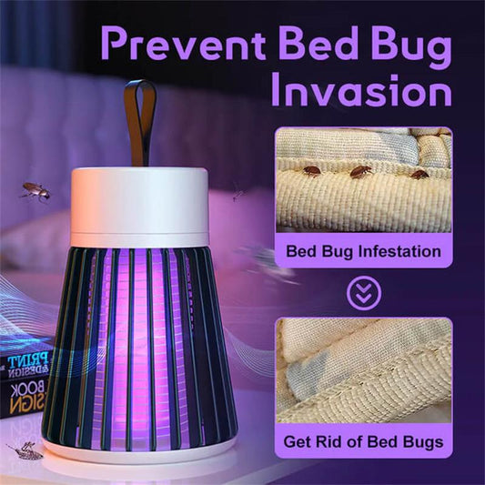💥FINAL 6 HOURS 70%OFF🚀🔥USB/Rechargeable Mosquito & Fly Trap Lamp