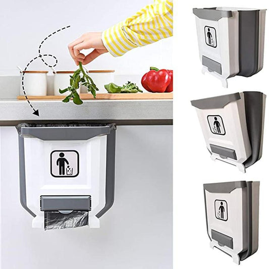 🔥2025 Last Day Sale 60%OFF🚮Foldable Kitchen Cabinet Trash Can