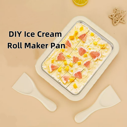 ⏳Last promotion 50%OFF ❄️DIY Ice Cream Roll Maker Pan
