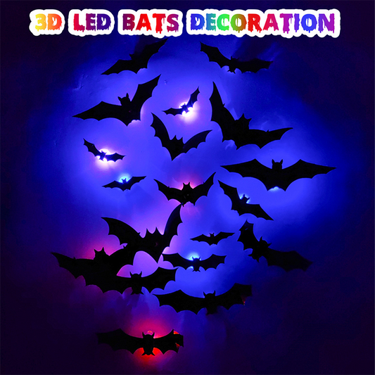 🔥Pre Halloween Big Promotion 60%OFF🦇Halloween 3D Lighted Bats