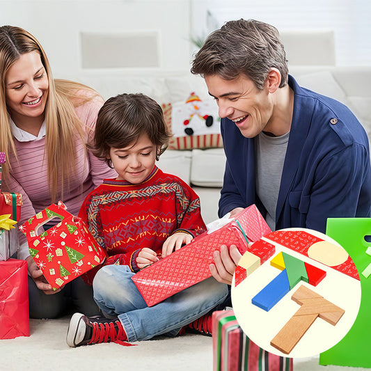 🔥Gift Idea Hot sale 49% OFF🌷Wooden T-Shaped Educational Puzzle Toy