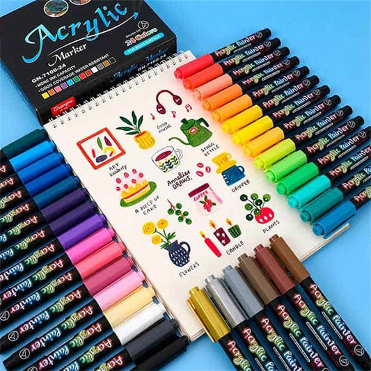 🎅Christmas Gift idea 50%OFF🎁Water-Based Acrylic Paint Pen Set