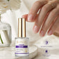 💜💅Last Day-Buy 1 Get 1 Free：ONLY ￡9.99!!!✨Lilac Glossy Mirror Nail Strengthener