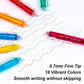 🏆Last Day Special Price ￡11.99!!💐Multi-Color Erasable Gel Pens (12 pcs)