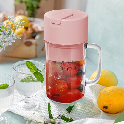 🏖️🍹Summer Hot Sale - Up to 70% OFF⚡50K+ SOLD!🎁Wireless Portable Juicer with 6 Blades