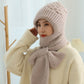 🎄Christmas Sale - 50%OFF🎁Winter Versatile Knitted Hooded Scarf for Women🔥