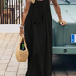 👗LAST DAY SAEL 50% OFF!!✨Women's Solid Color Backless Cami Dress💕