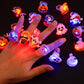 🔥Only £12.99 Last Day Promotion!🎁LED Light Halloween Glowing Ring