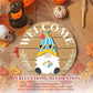 🎅2025 Halloween Pre Sale 60% off🎄Interchangeable Wooden Gnome Welcome Sign🎈The Magic of Seasonal Decorating