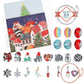👻Gift Idea Blowout Sale-50% off🎃🎅2025 Christmas/Halloween DIY 24 Days Countdown Calendar Bracelets Set