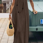 👗LAST DAY SAEL 50% OFF!!✨Women's Solid Color Backless Cami Dress💕