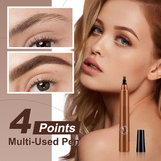 🎁Last Day Buy 1 Get 1 Free🔥Waterproof Four-tip Beard and Eyebrow Pen✨
