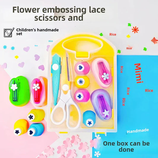 🩷Gift Idea Hot Sale 60% OFF✨Creative Kids DIY Puncher Craft Set🌷Let's Inspire Hands-on Fun!