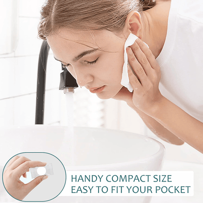 🏆Flash Sale⚡50K+ SOLD!💥EACH ONLY ￡0.037!!!✨Compressed Towel Tablets - 142% high-quality pure cotton