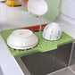 🔥Only ￡9.99⏰Last Sale 50% OFF💥No-Spill Silicone Worktop Saver – Heat-Resistant & Non-Slip Mat for Drip-Free Drying