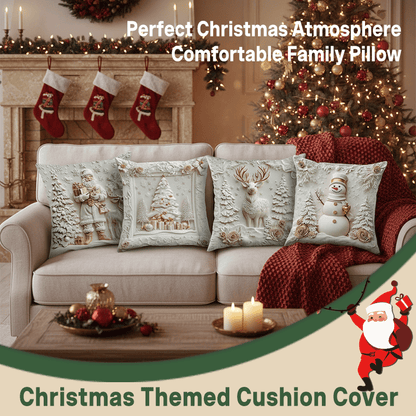 🎄Christmas Sale - 49%OFF🎁Christmas Themed Cushion Cover