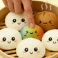 🥟LAST DAY SALE 60% OFF🥰50K+ SOLD🥰Glitter Dumpling Squishy Steamer Blind Box Surprise Squeeze Fun