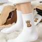 ⏳Christmas Special Price ￡6.99🔥Women's Cute Warm Highland Cow Embroidered Plush Socks