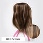 🔥2025 Hot Sale 50%OFF🔥Natural Hair Toppers with Bangs for Women