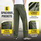 ⏰Last Chance-75% OFF👖Multi-Pocket Durable Ultra Comfort Loose Fit Pants
