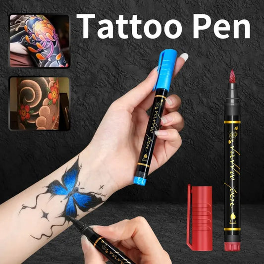 🔥Christmas Gift idea ￡7.99!!🎨Perfect For Unique Body Art🔥Temporary Tattoo Markers for Skin