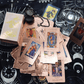 🎅LAST DAY SALE 50% OFF💖🎁✨Witchy Cauldron Rose Gold Tarot Cards with Guide Book🔮