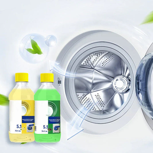 🔥2025 Hot Sale 50%OFF🔥🏠Universal Sterilization and Stain Removal Washing Machine Cleaning Liquid