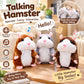 🐹 Last Day Special Price £9.99! Free Shipping！✨Talking Hamster Plush – repeats whatever you say, auto head-shaking, hilarious fun for kids & adults