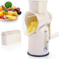 💥HURRY!⏰ 60%OFF TODAY ONLY & FREE SHIPPING🔥Ultimate Kitchen Ally💥Cheese Grater with Handle, Vegetable Food Shredder with 5 Well-designed Blades