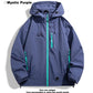 🍁2025 Autumn Hot Sale: 60% off🧥New Outdoor Hooded Couples' Mountain Climbing Jacket🍂Spring & Autumn Windproof Waterproof Breathable Stylish Plain Jacket