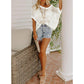 💥This Week's Special Price 60% OFF💥Womens Summer Scoop Neck ShortSleeve Sweater Casual Crochet Hollow Out Knit Top