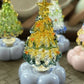 🎅Christmas Gift idea ￡10.99!! 🎁Handmade Glass & Ceramic Rotatable Christmas Tree Ornament 🎄