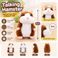 🐹 Last Day Special Price £9.99! Free Shipping！✨Talking Hamster Plush – repeats whatever you say, auto head-shaking, hilarious fun for kids & adults