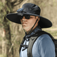 🔥Father's Day Sale 70% OFF 💥Wide Brim Solar Fan Outdoor Fishing Hat-Solar & USB Charging