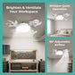🌀LAST DAY SALE 50% OFF!!❄️Aerolux™ Ceiling Fan Light – 2-in-1 Silent LED with Remote 🌬️💡  Energy-Efficient Airflow & Dimmable Lighting for Bedrooms, Living Rooms & Conservatories 🏡✨