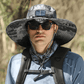 🔥Father's Day Sale 70% OFF 💥Wide Brim Solar Fan Outdoor Fishing Hat-Solar & USB Charging