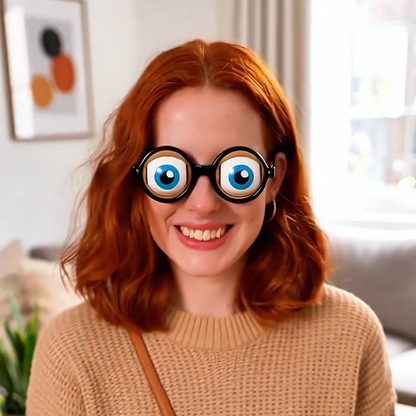 🔥CHRISTMAS SALE 50% OFF!!🏆Flash Sale💥Funny Glasses with Winking Eye Mechanism🥸