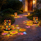 🌻HOT SALE 49% OFF-🌞Colorful Sunflower Glow Solar Garden Lantern