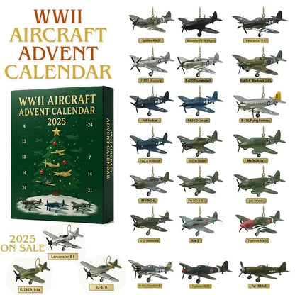 🎄Christmas Sale - 49%OFF🎁WWII Aircraft Advent Calendar 2025 – 24 Days of Iconic Warbirds