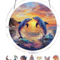 💖🎁LAST DAY SALE £10.99!!🔥50K+ SOLD!🪟🕊️Acrylic Jigsaw Puzzle Suncatcher 80 Pieces