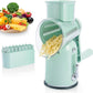 💥HURRY!⏰ 60%OFF TODAY ONLY & FREE SHIPPING🔥Ultimate Kitchen Ally💥Cheese Grater with Handle, Vegetable Food Shredder with 5 Well-designed Blades