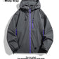🍁2025 Autumn Hot Sale: 60% off🧥New Outdoor Hooded Couples' Mountain Climbing Jacket🍂Spring & Autumn Windproof Waterproof Breathable Stylish Plain Jacket