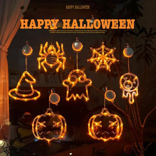🎃Halloween Pre-Sale: Enjoy 58% OFF🤩Halloween Decorations Window Lights👻Instant Halloween Magic ✨
