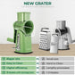 💥HURRY!⏰ 60%OFF TODAY ONLY & FREE SHIPPING🔥Ultimate Kitchen Ally💥Cheese Grater with Handle, Vegetable Food Shredder with 5 Well-designed Blades