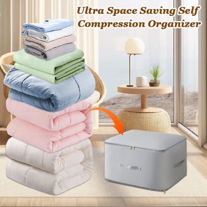 🌸Hot Sale 49% OFF & Free Shipping🌸Ultra Space Saving Self Compression Organizer(BUY 2 GET EXTRA 10% OFF)
