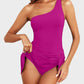⛱️Last Day Promotion 49% OFF🔥One Shoulder Skirted One Piece Swimsuit