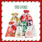 🔥Christmas Special Price ￡7.99🎅50K+ SOLD! 🏆Drawstring Christmas Gift Bags (Biodegradable)🎁